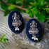 Oval Charm Lakshmi Earrings - The Earth Store - Fashion Accessories